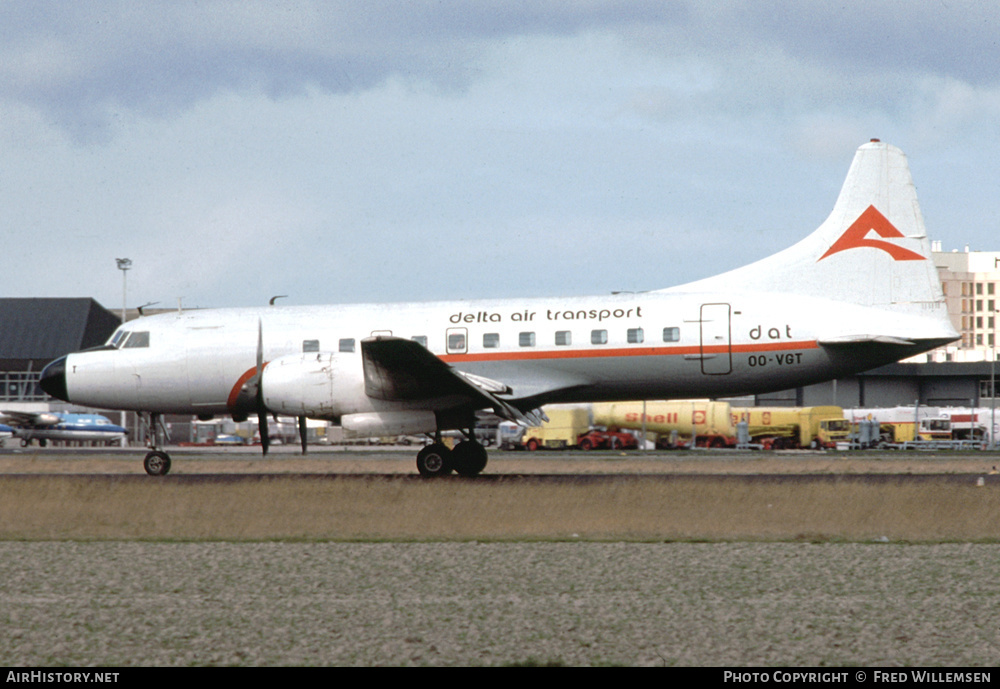 Aircraft Photo of OO-VGT | Convair 440-80 Metropolitan | Delta Air Transport - DAT | AirHistory.net #591261