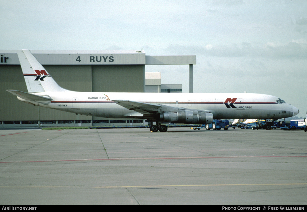Aircraft Photo of 9G-MKA | Douglas DC-8-55(F) | MK Airlines | AirHistory.net #591262