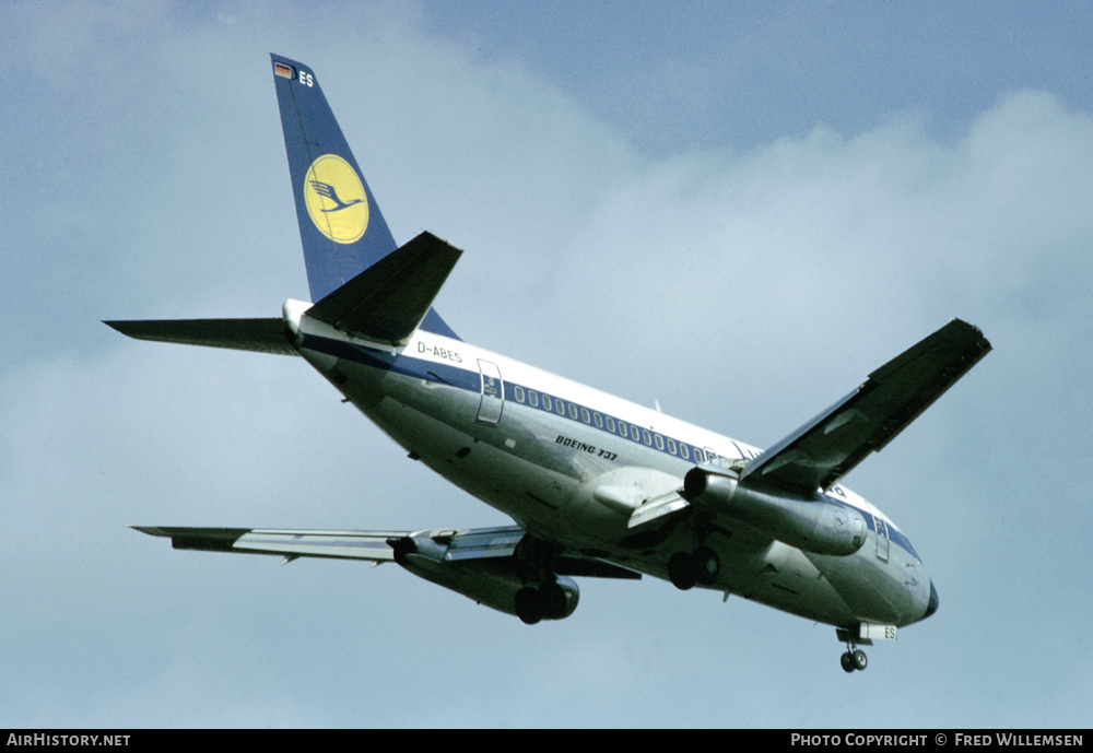 Aircraft Photo of D-ABES | Boeing 737-130 | Lufthansa | AirHistory.net #591271