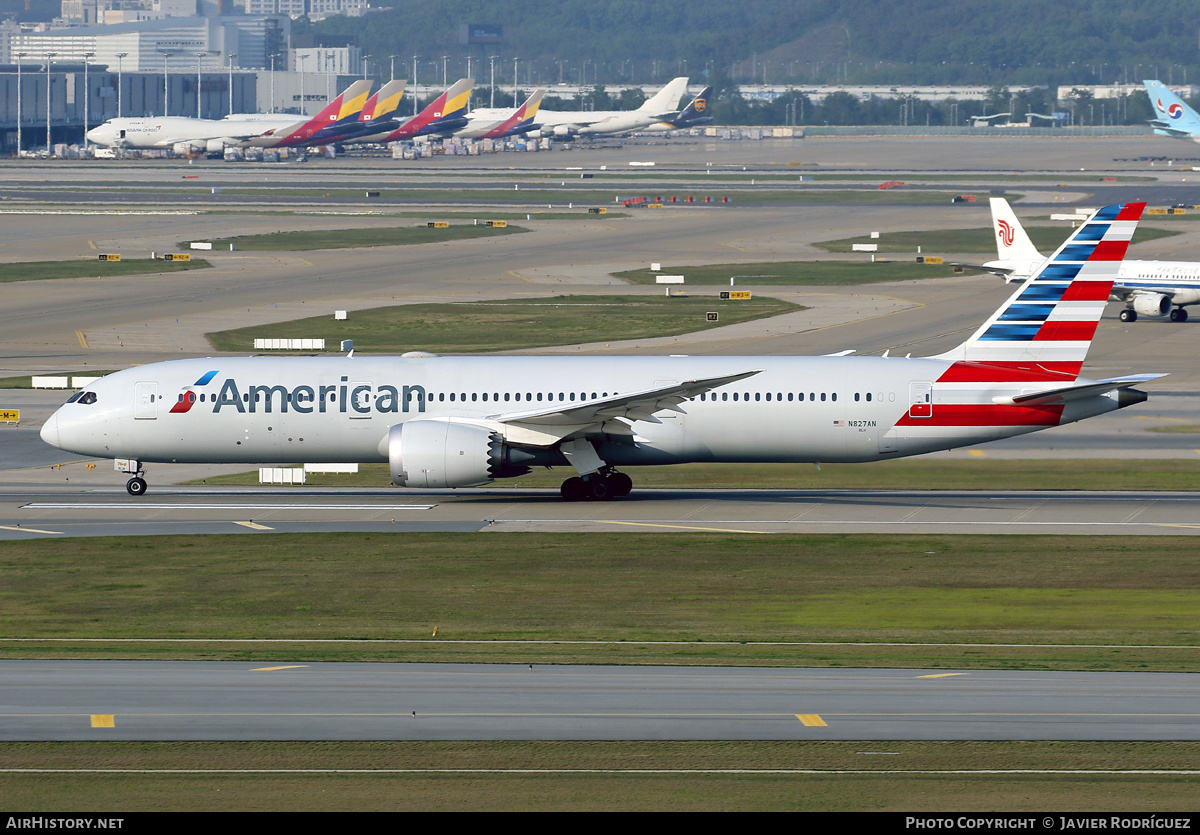 Aircraft Photo of N827AN | Boeing 787-9 Dreamliner | American Airlines | AirHistory.net #591284