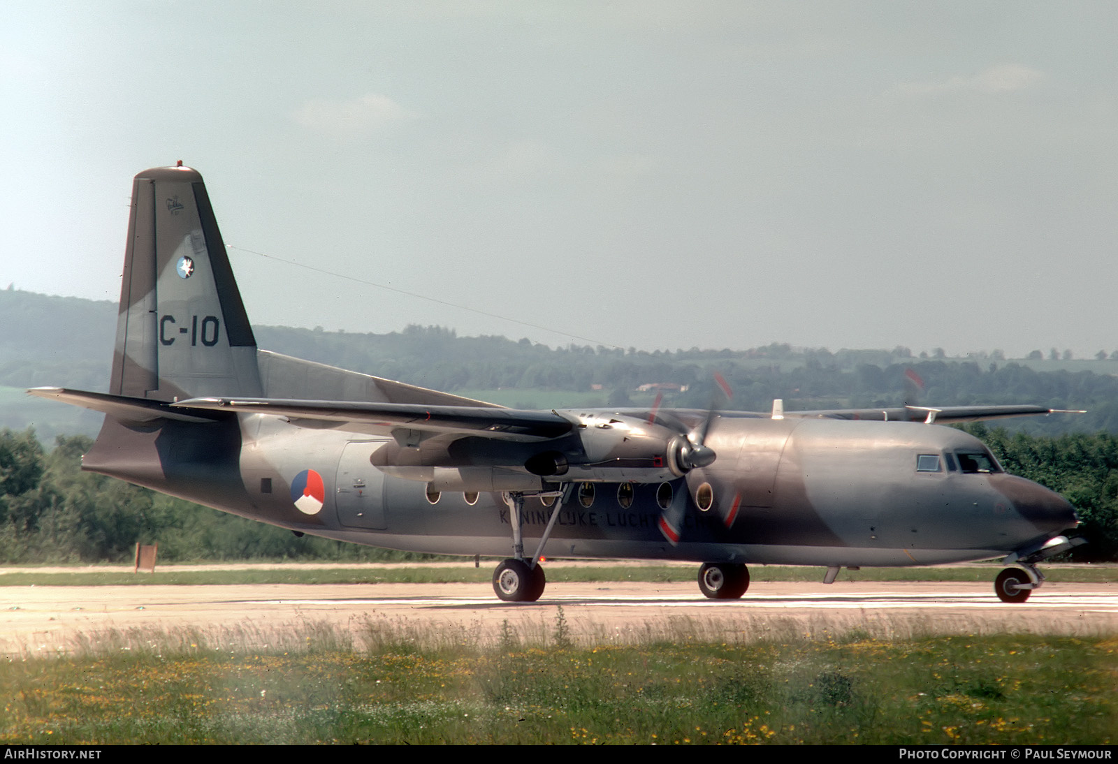 Aircraft Photo of C-10 | Fokker F27-300M Troopship | Netherlands - Air Force | AirHistory.net #591300