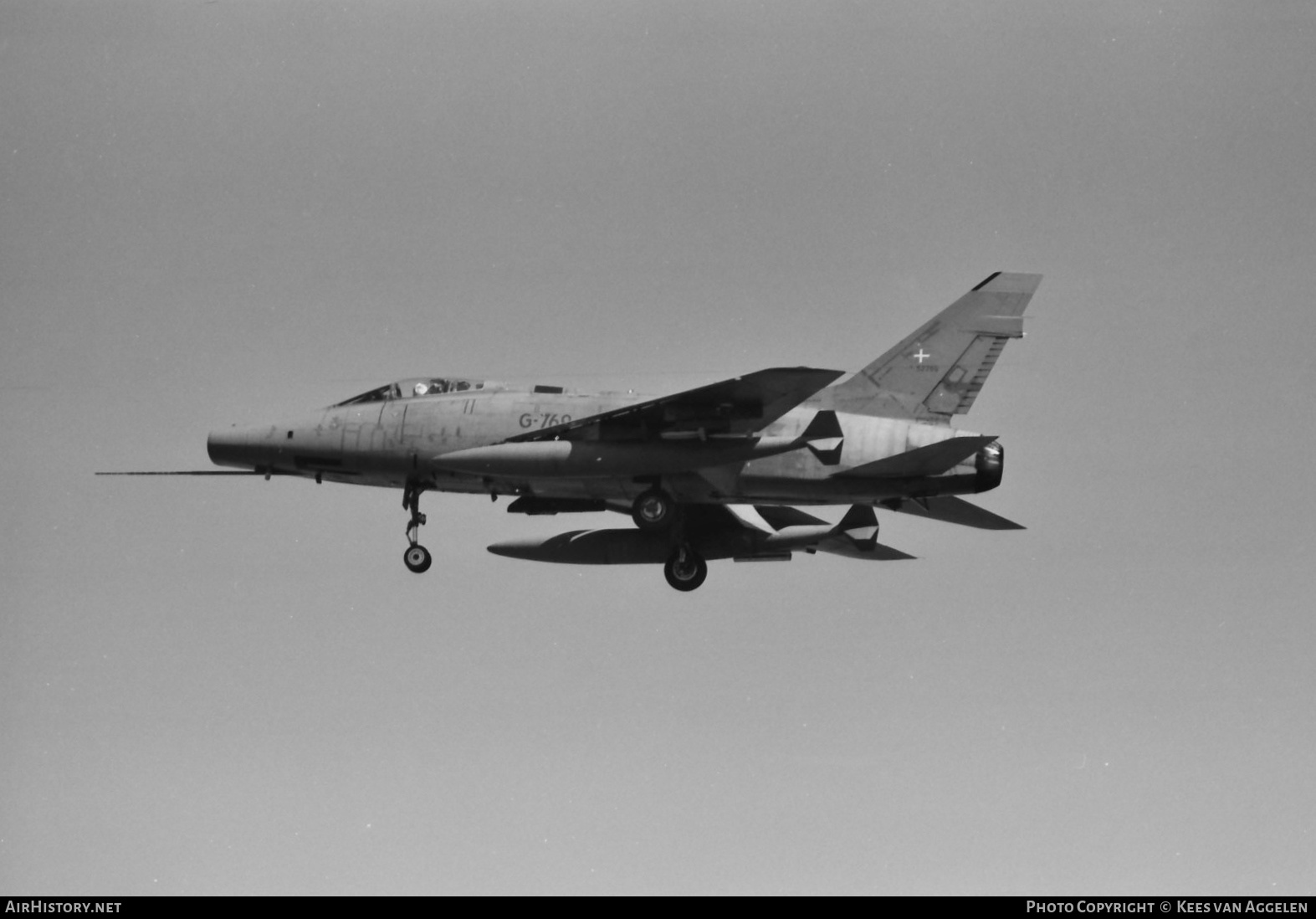 Aircraft Photo of G-769 / 52769 | North American F-100D Super Sabre | Denmark - Air Force | AirHistory.net #591309