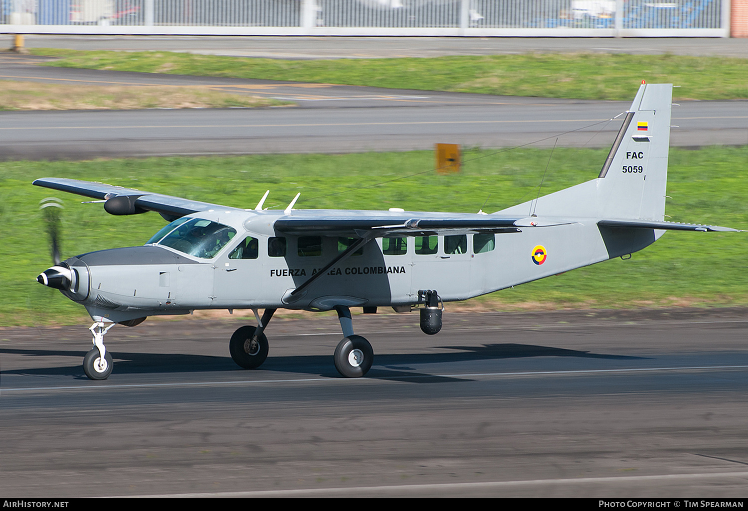 Aircraft Photo of FAC5059 | Cessna 208B Grand Caravan | Colombia - Air Force | AirHistory.net #591316