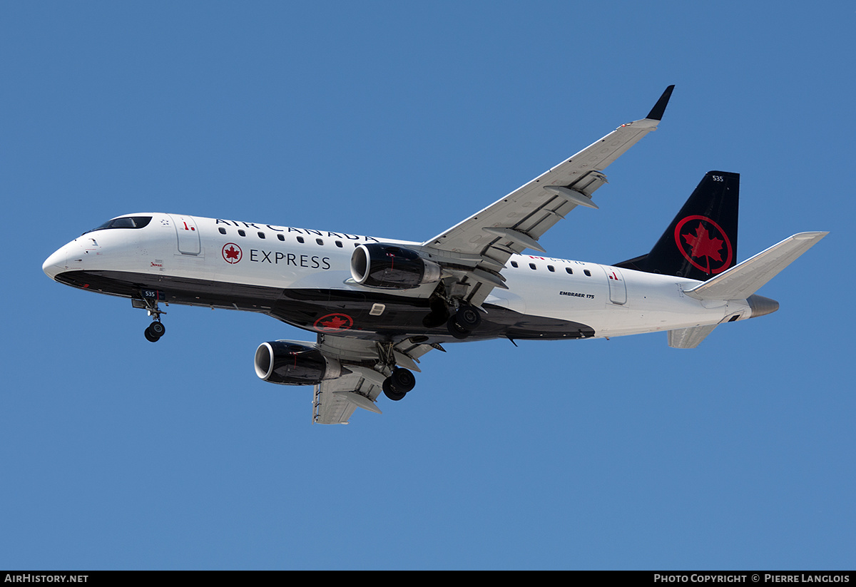 Aircraft Photo of C-FFYG | Embraer 175SU (ERJ-170-200SU) | Air Canada Express | AirHistory.net #591328