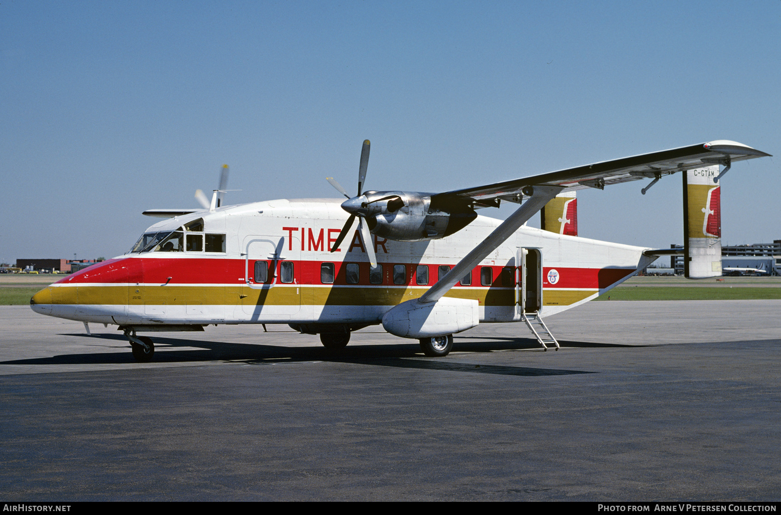 Aircraft Photo of C-GTAM | Short 330-100 | Time Air | AirHistory.net #591337