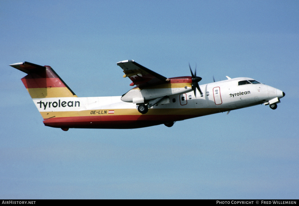 Aircraft Photo of OE-LLN | De Havilland Canada DHC-8-103 Dash 8 | Tyrolean Airways | AirHistory.net #591373