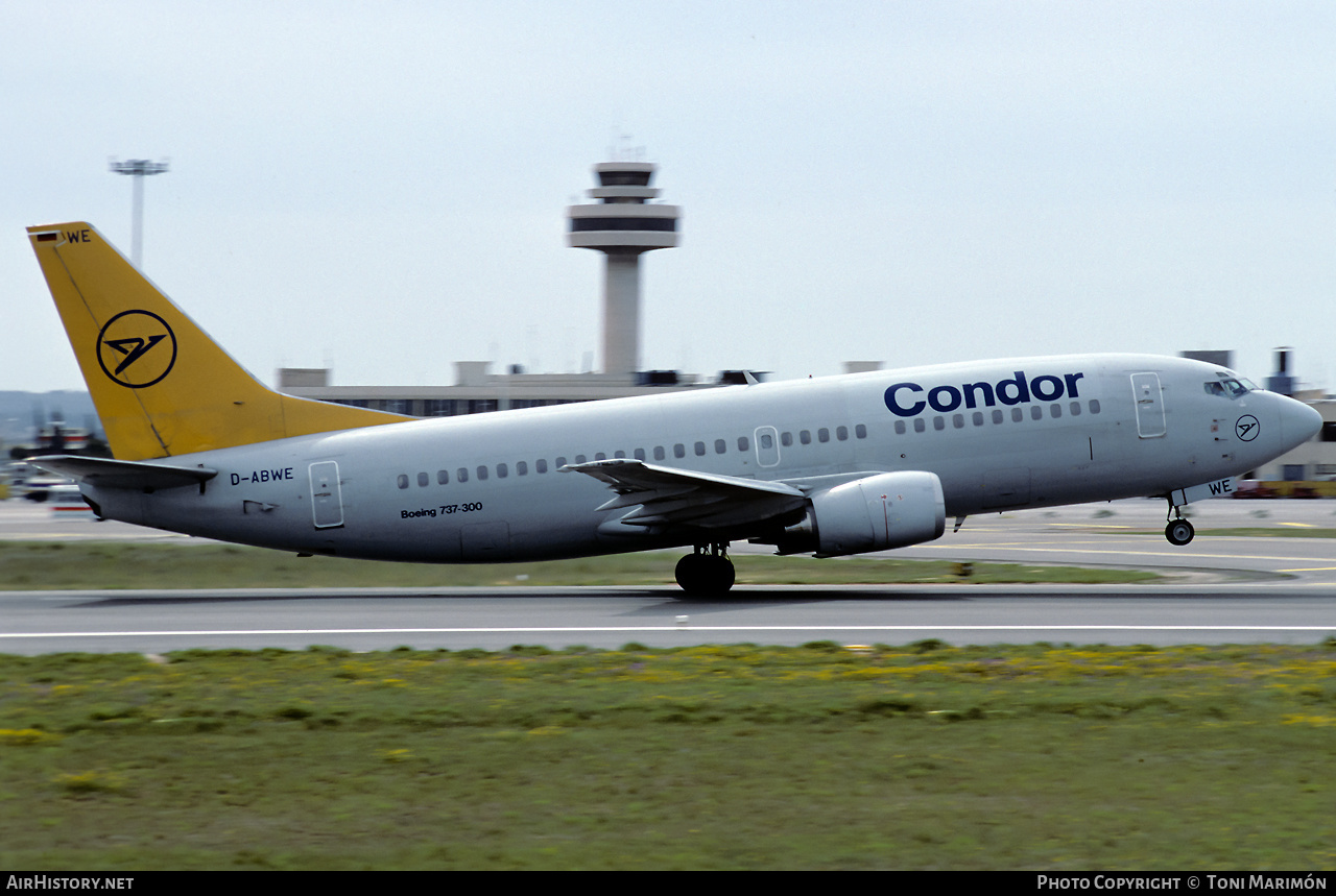 Aircraft Photo of D-ABWE | Boeing 737-330(QC) | Condor Flugdienst | AirHistory.net #591380