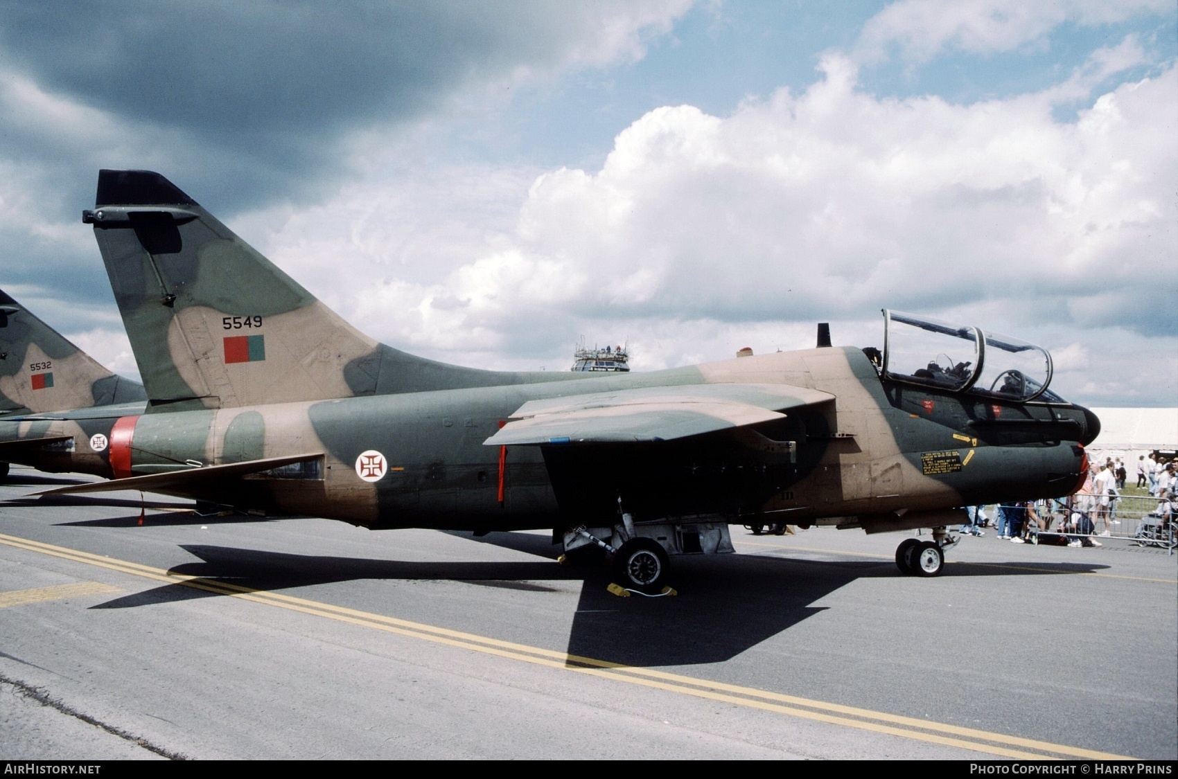 Aircraft Photo of 15549 | LTV TA-7P Corsair II | Portugal - Air Force | AirHistory.net #591394