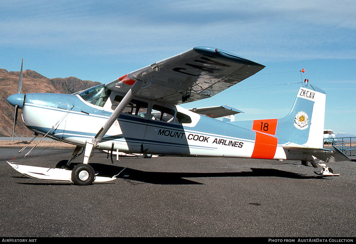 Aircraft Photo of ZK-CAV | Cessna 185 Skywagon | Mount Cook Airlines | AirHistory.net #591452