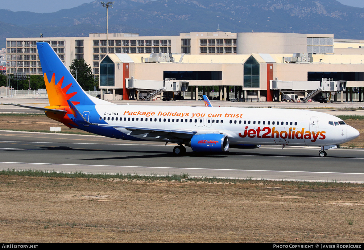 Aircraft Photo of G-JZHA | Boeing 737-8K5 | Jet2 Holidays | AirHistory.net #591459