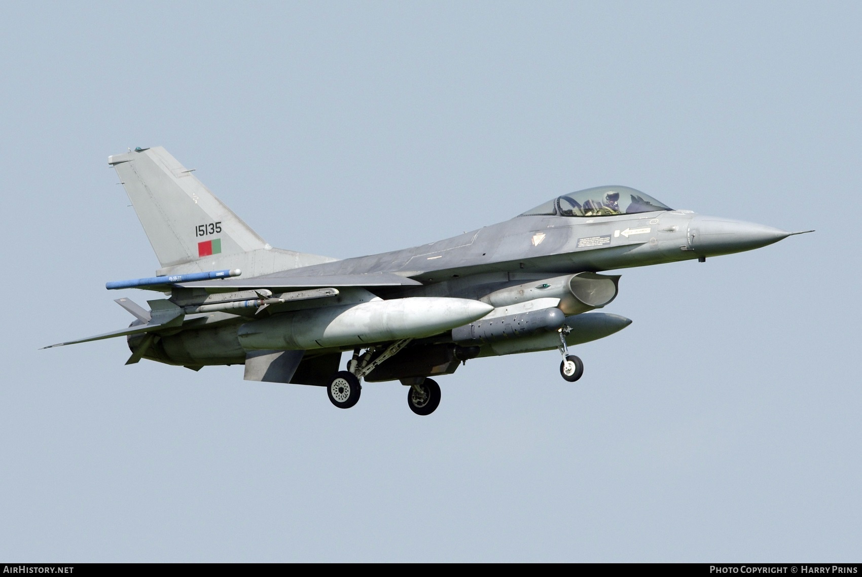 Aircraft Photo of 15135 | General Dynamics F-16AM Fighting Falcon | Portugal - Air Force | AirHistory.net #591465