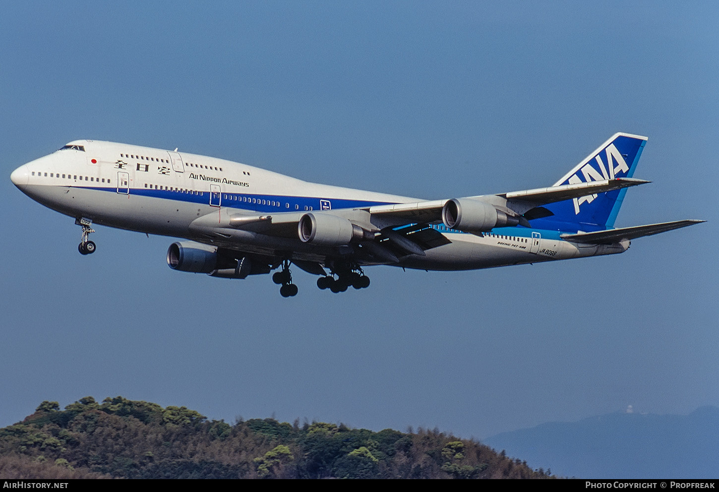 Aircraft Photo of JA8099 | Boeing 747-481D | All Nippon Airways - ANA | AirHistory.net #591480