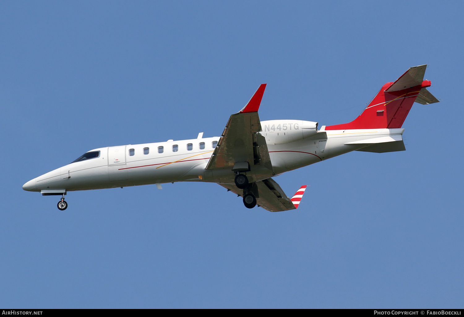 Aircraft Photo of N445TG | Learjet 45 | AirHistory.net #591513