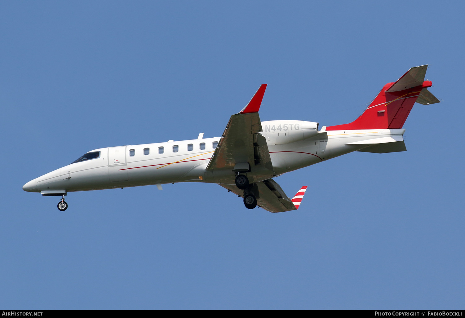 Aircraft Photo of N445TG | Learjet 45 | AirHistory.net #591513