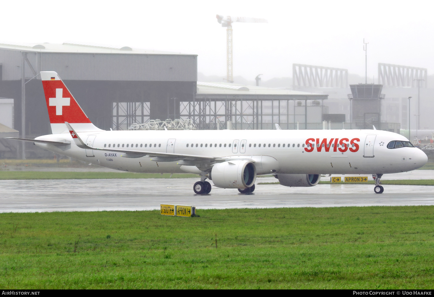 Aircraft Photo of D-AYAX / HB-JPD | Airbus A321-271NX | Swiss International Air Lines | AirHistory.net #591521