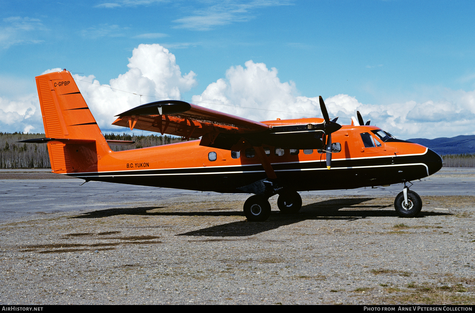 Aircraft Photo of C-GPBP | De Havilland Canada DHC-6-100 Twin Otter | BC Yukon Air Service | AirHistory.net #591530