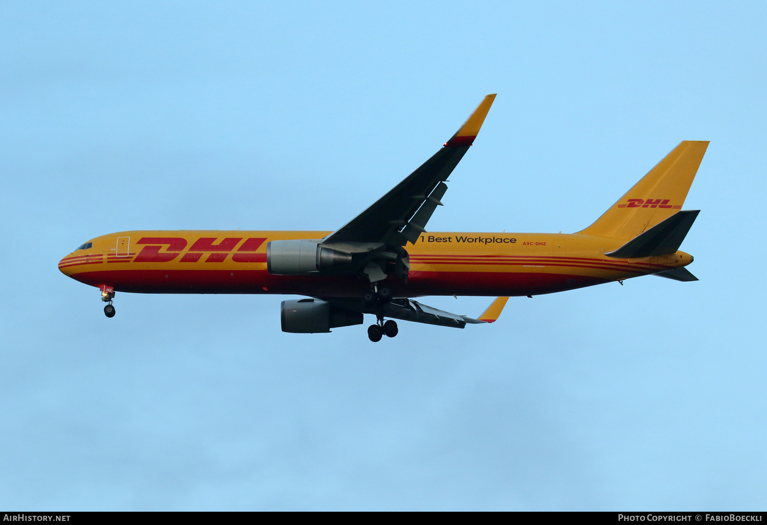 Aircraft Photo of A9C-DHZ | Boeing 767-323ERBCF | DHL International | AirHistory.net #591539