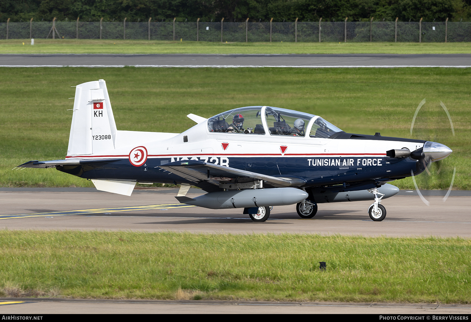 Aircraft Photo of Y23088 / N2872B | Beechcraft T-6C Texan II | Tunisia - Air Force | AirHistory.net #591540