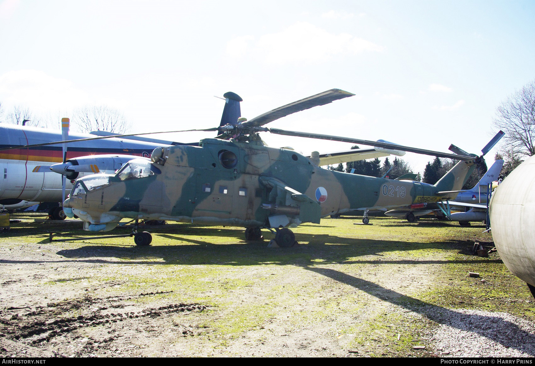 Aircraft Photo of 0219 | Mil Mi-24D | Czechia - Air Force | AirHistory.net #591545