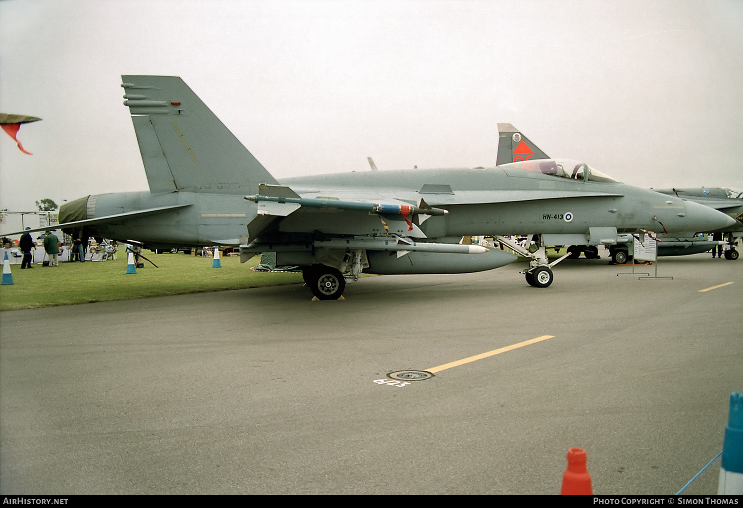 Aircraft Photo of HN-413 | McDonnell Douglas F/A-18C Hornet | Finland - Air Force | AirHistory.net #591554