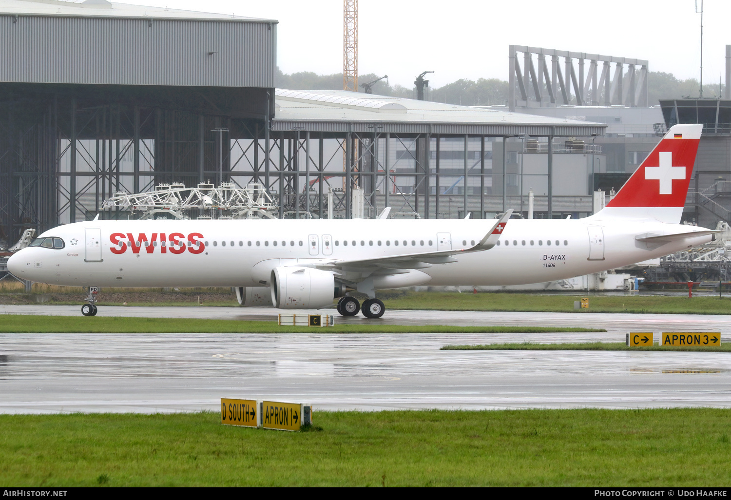 Aircraft Photo of D-AYAX / HB-JPD | Airbus A321-271NX | Swiss International Air Lines | AirHistory.net #591580