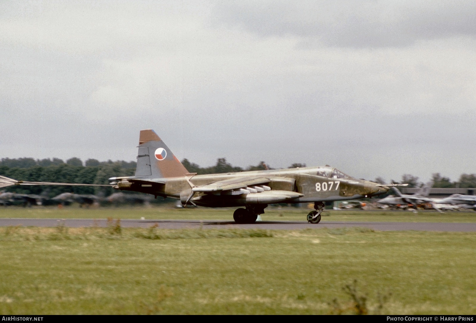 Aircraft Photo of 8077 | Sukhoi Su-25K | Czechia - Air Force | AirHistory.net #591587