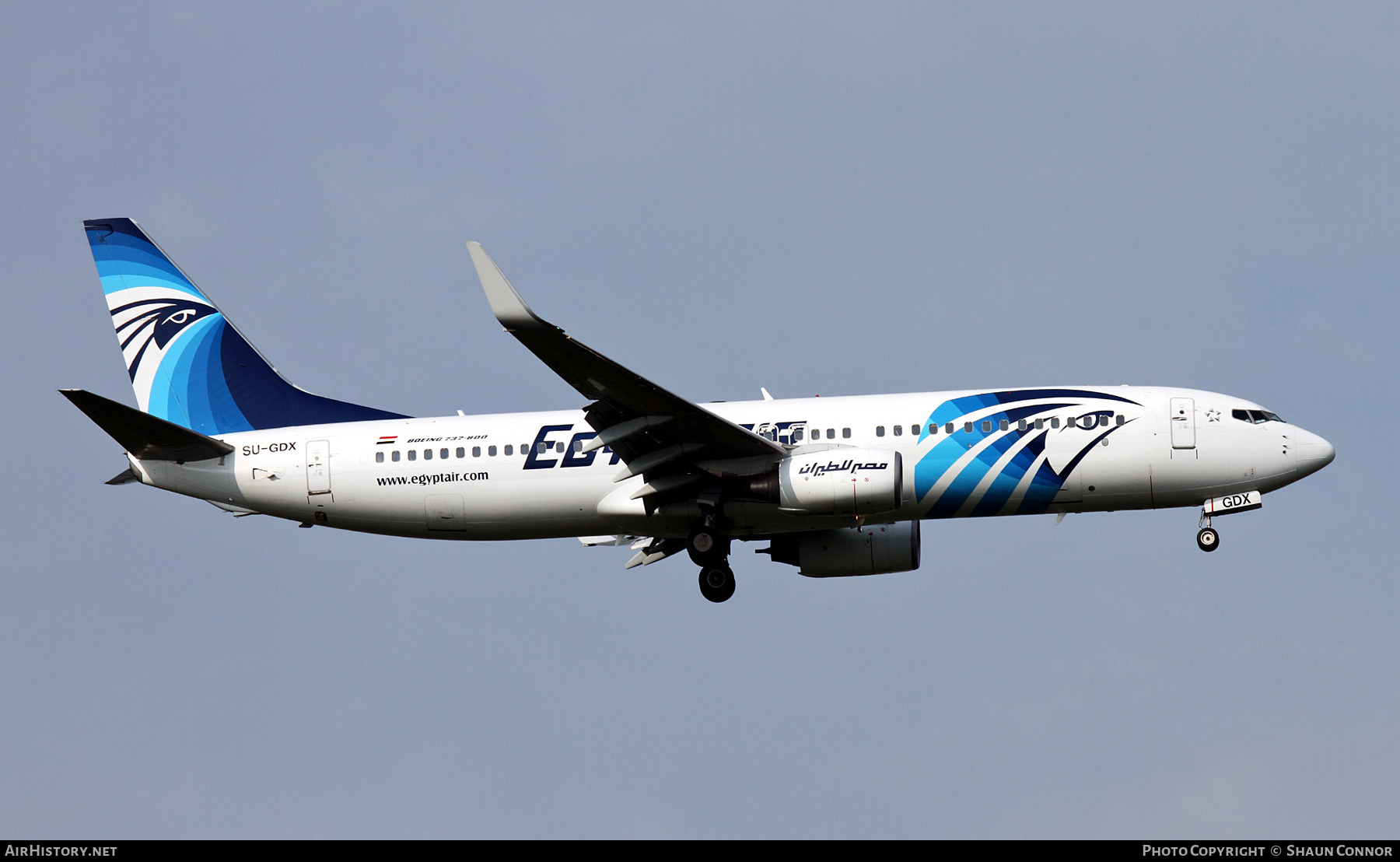 Aircraft Photo of SU-GDX | Boeing 737-866 | EgyptAir | AirHistory.net #591592