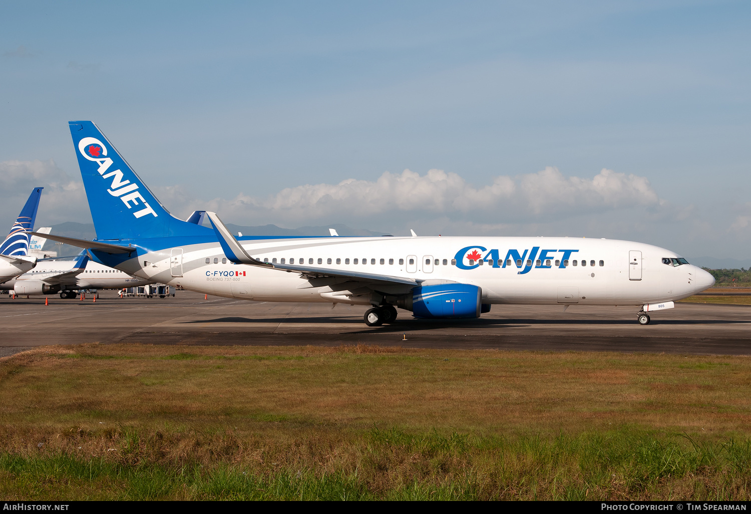 Aircraft Photo of C-FYQO | Boeing 737-8AS | CanJet Airlines | AirHistory.net #591602