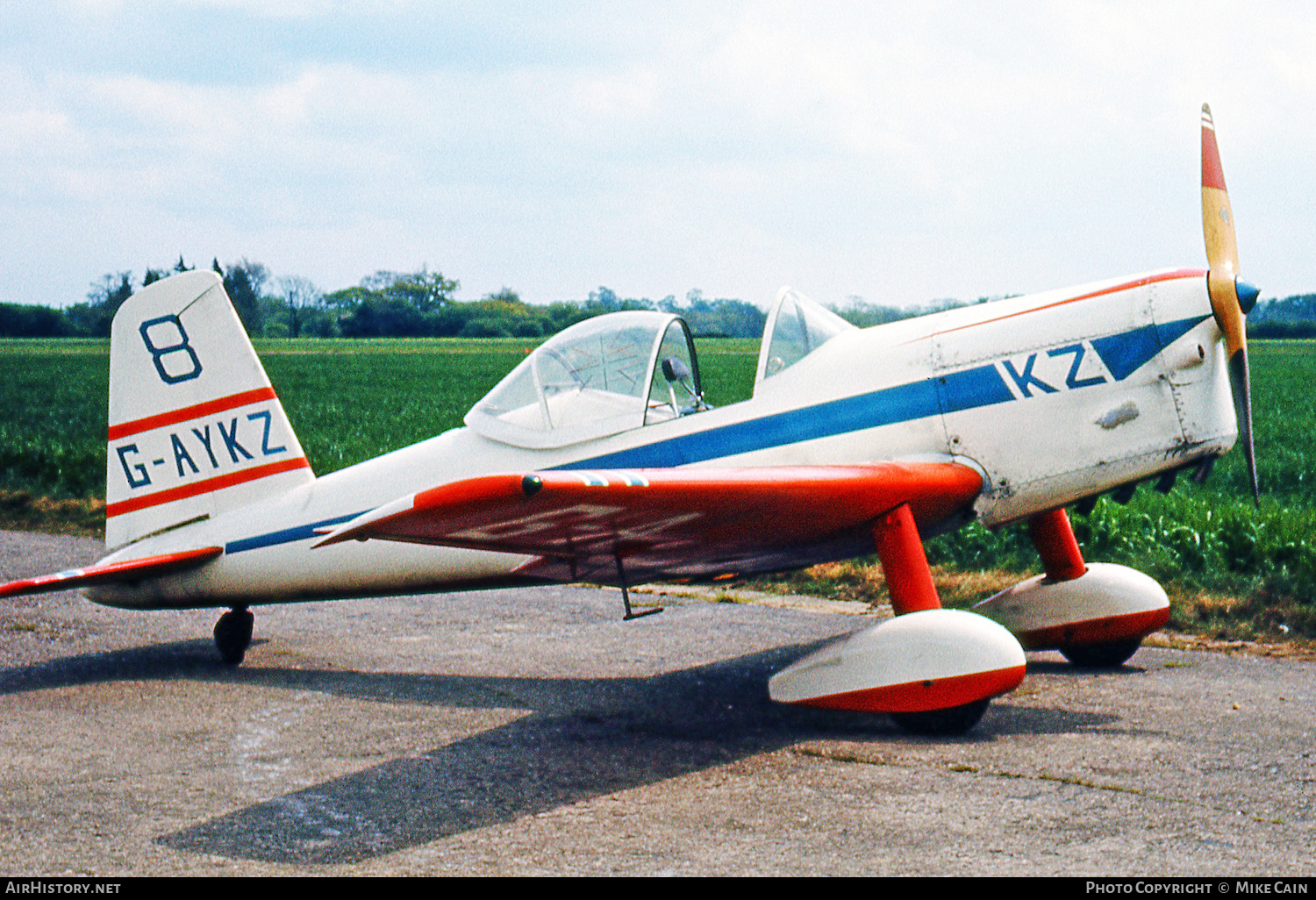 Aircraft Photo of G-AYKZ | SAI KZ VIII | AirHistory.net #591619