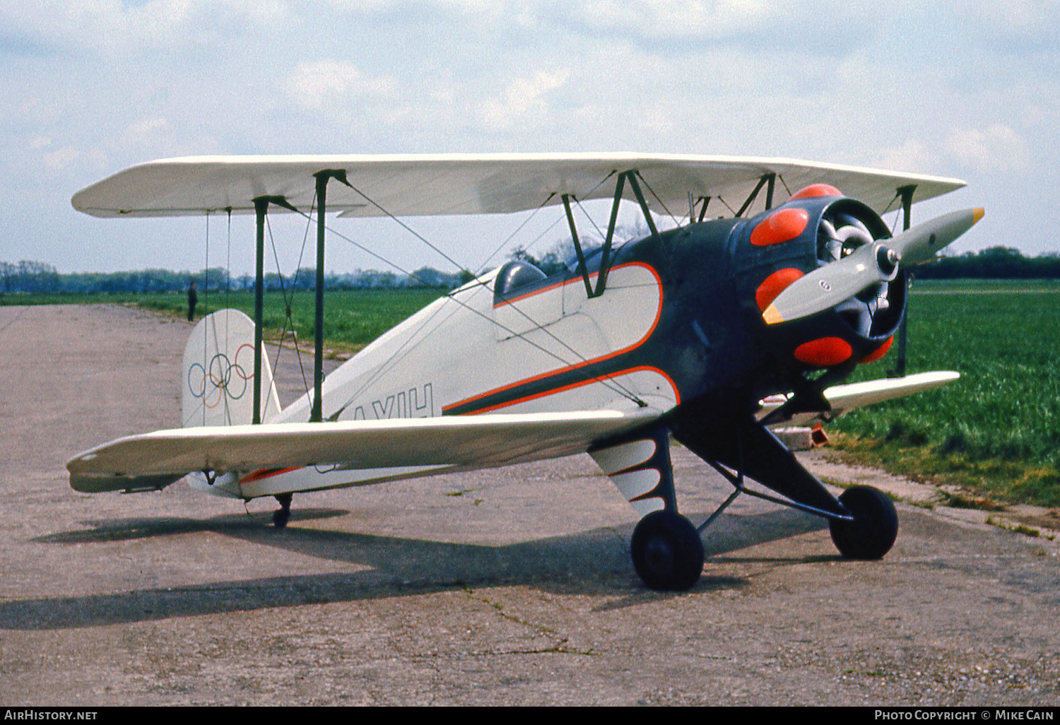 Aircraft Photo of G-AXIH | Bücker Bü 133C Jungmeister | AirHistory.net #591621