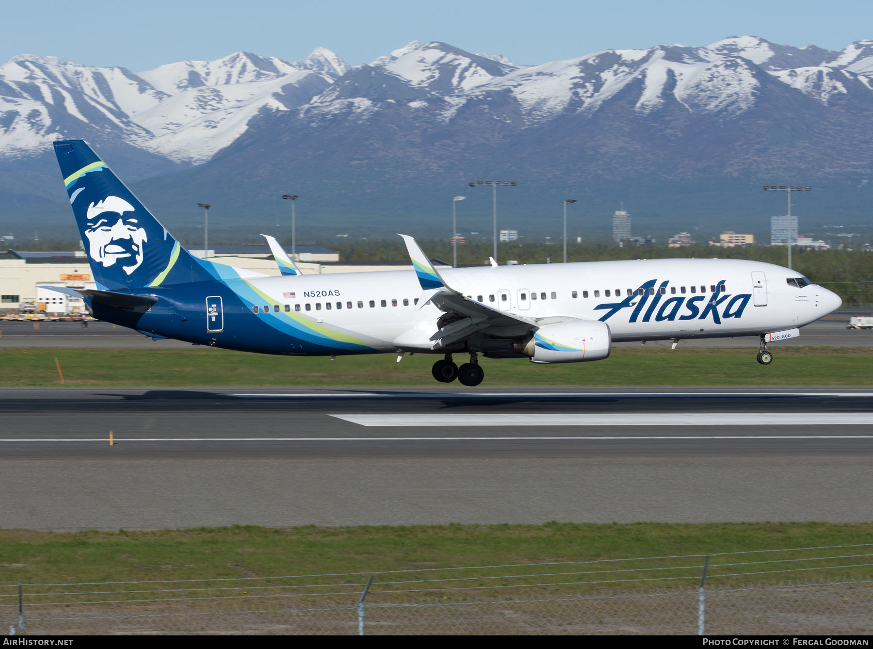 Aircraft Photo of N520AS | Boeing 737-890 | Alaska Airlines | AirHistory.net #591622