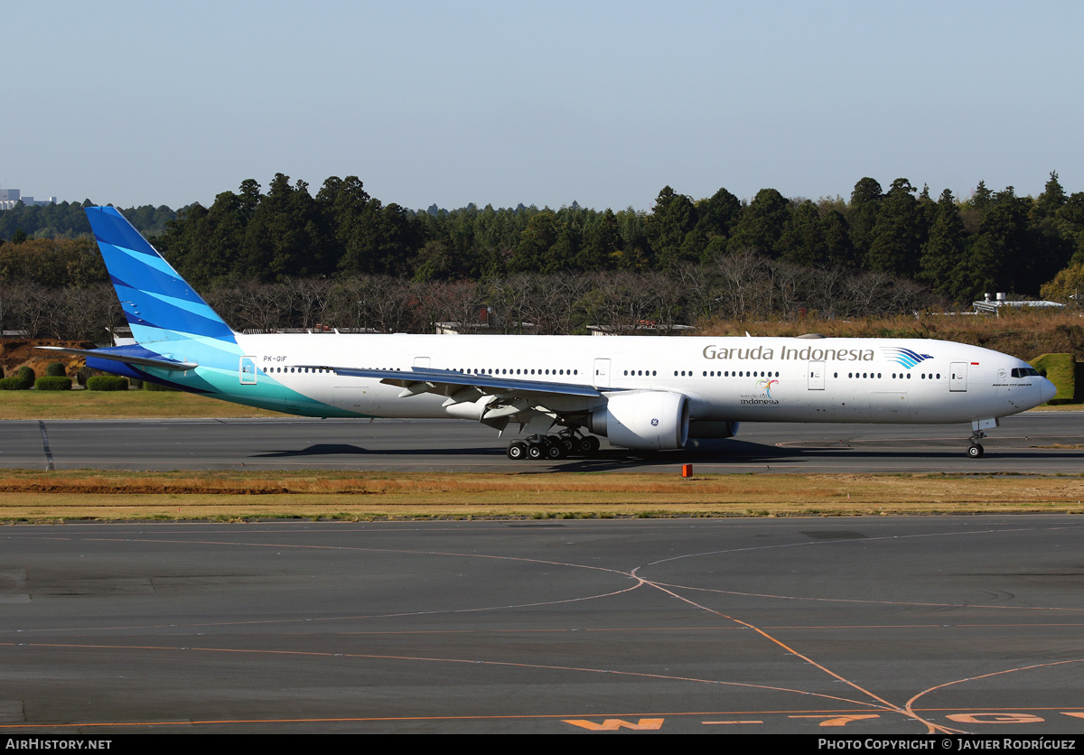 Aircraft Photo of PK-GIF | Boeing 777-3U3/ER | Garuda Indonesia | AirHistory.net #591629