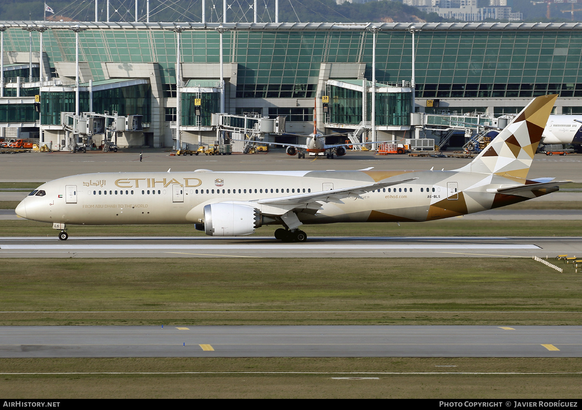 Aircraft Photo of A6-BLS | Boeing 787-9 Dreamliner | Etihad Airways | AirHistory.net #591634