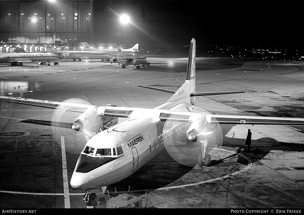 Aircraft Photo of OY-APC | Fokker F27-500 Friendship | Maersk Air | AirHistory.net #591638