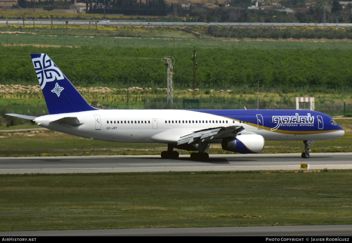 Aircraft Photo of EC-JRT | Boeing 757-236 | Gadair European Airlines | AirHistory.net #591655