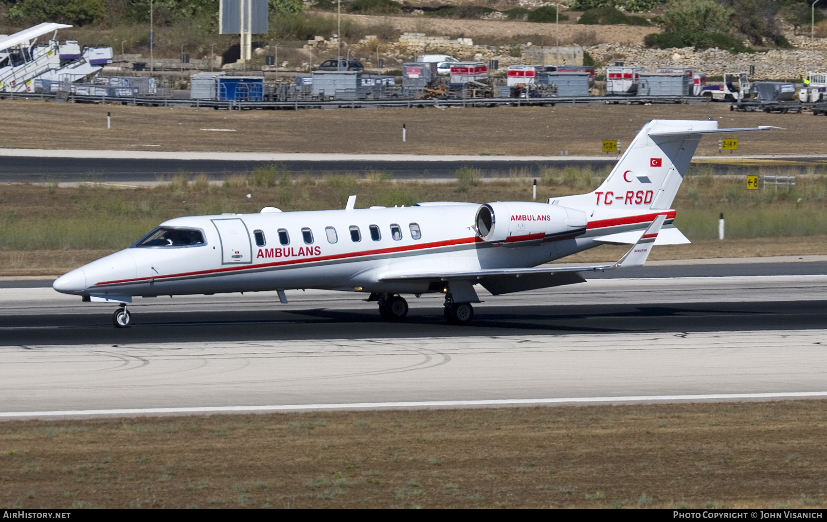 Aircraft Photo of TC-RSD | Learjet 45 | Redstar Aviation | AirHistory.net #591684