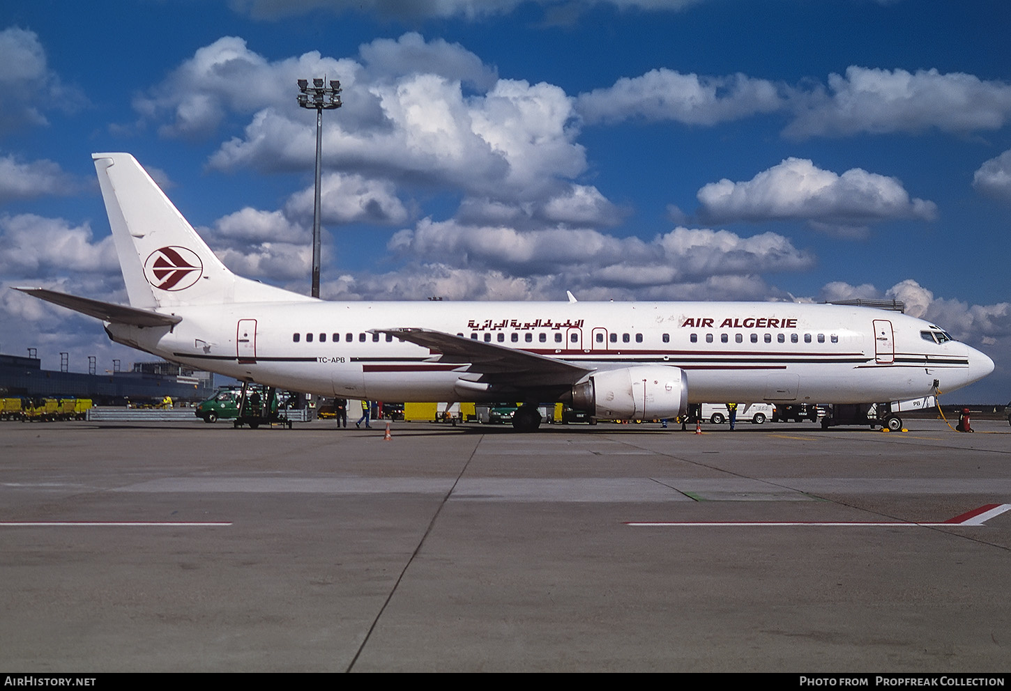 Aircraft Photo of TC-APB | Boeing 737-4Q8 | Air Algérie | AirHistory.net #591686