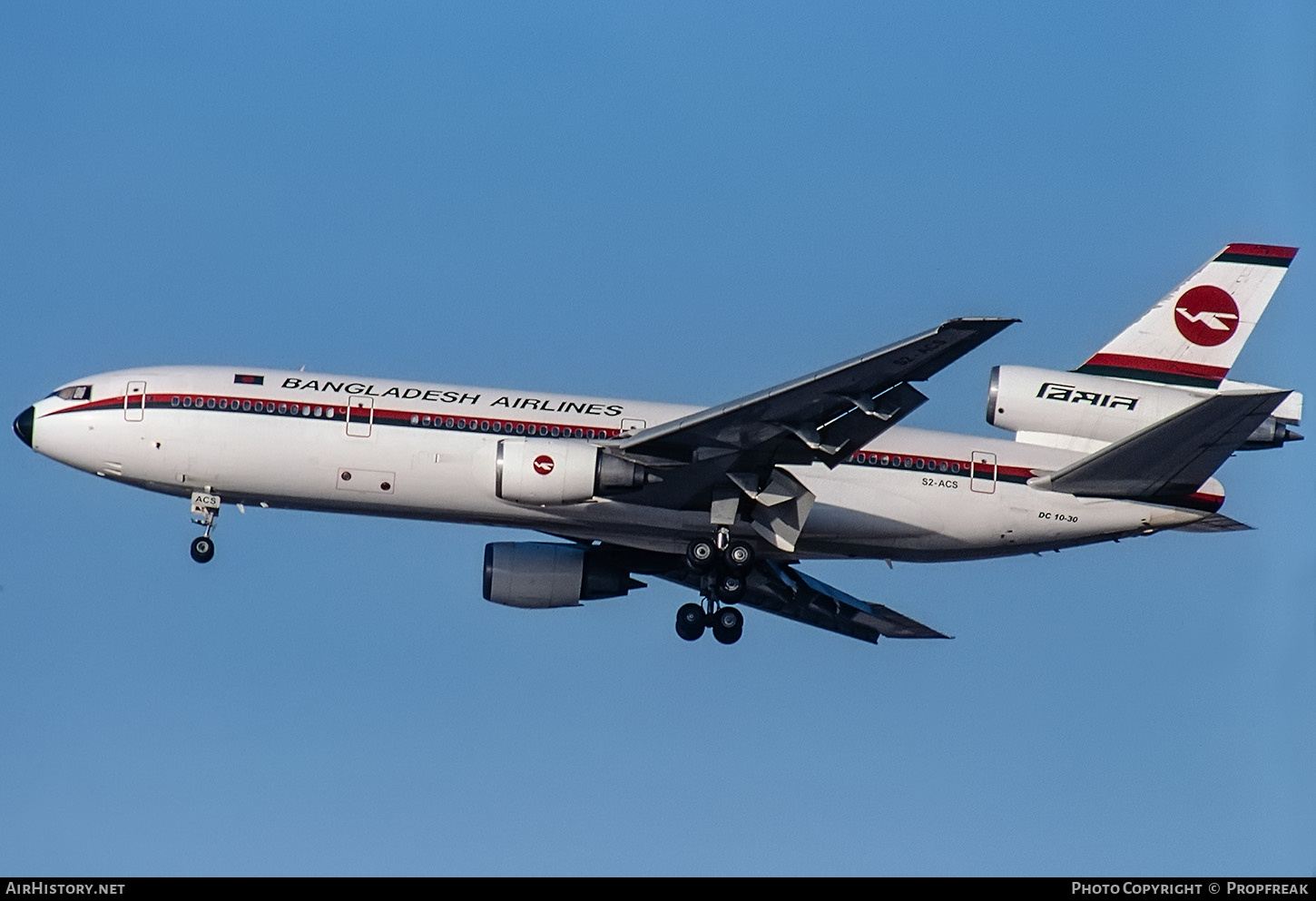 Aircraft Photo of S2-ACS | McDonnell Douglas DC-10-30 | Biman Bangladesh Airlines | AirHistory.net #591691