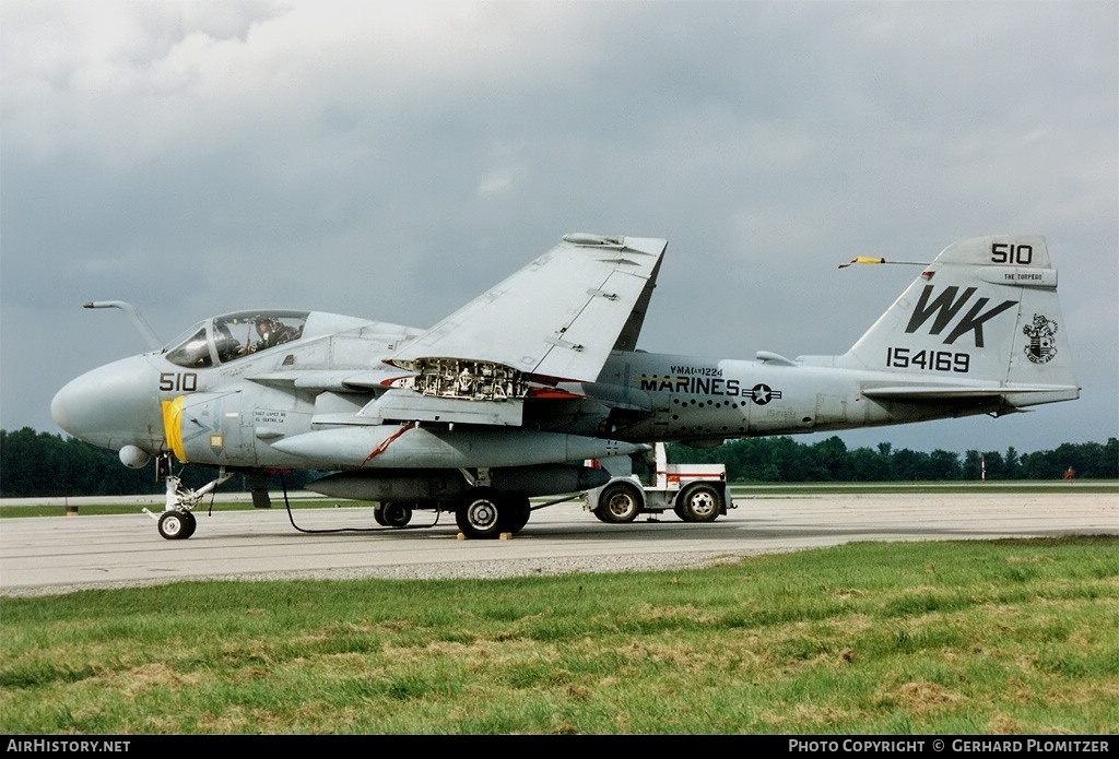 Aircraft Photo of 154169 | Grumman A-6E Intruder (G-128) | USA - Marines | AirHistory.net #591697