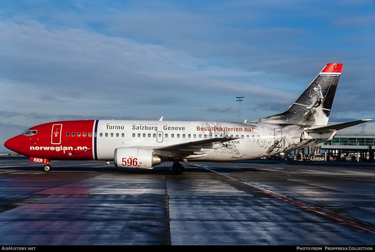 Aircraft Photo of LN-KKR | Boeing 737-3Y0 | Norwegian | AirHistory.net #591707