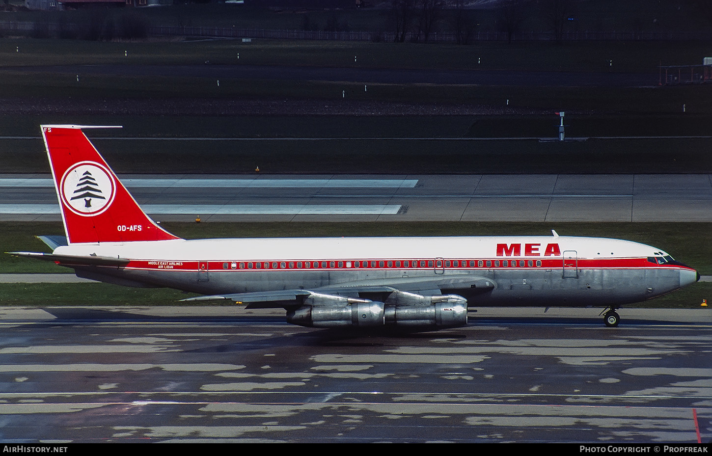 Aircraft Photo of OD-AFS | Boeing 720-023(B) | MEA - Middle East Airlines | AirHistory.net #591712