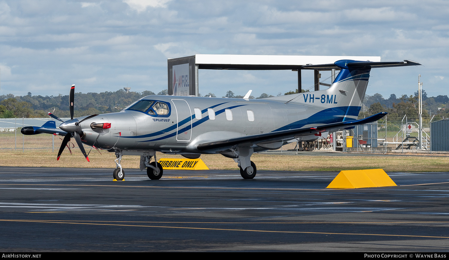 Aircraft Photo of VH-8ML | Pilatus PC-12NGX (PC-12/47E) | AirHistory.net #591720