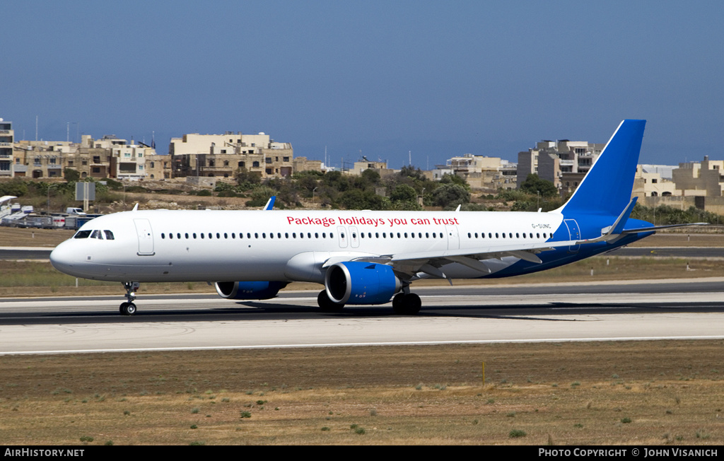 Aircraft Photo of G-SUNC | Airbus A321-251NX | Jet2 | AirHistory.net #591723