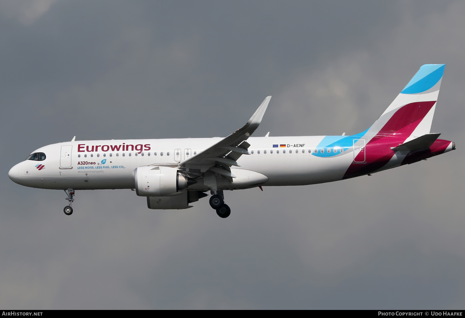 Aircraft Photo of D-AENF | Airbus A320-251N | Eurowings | AirHistory.net #591729