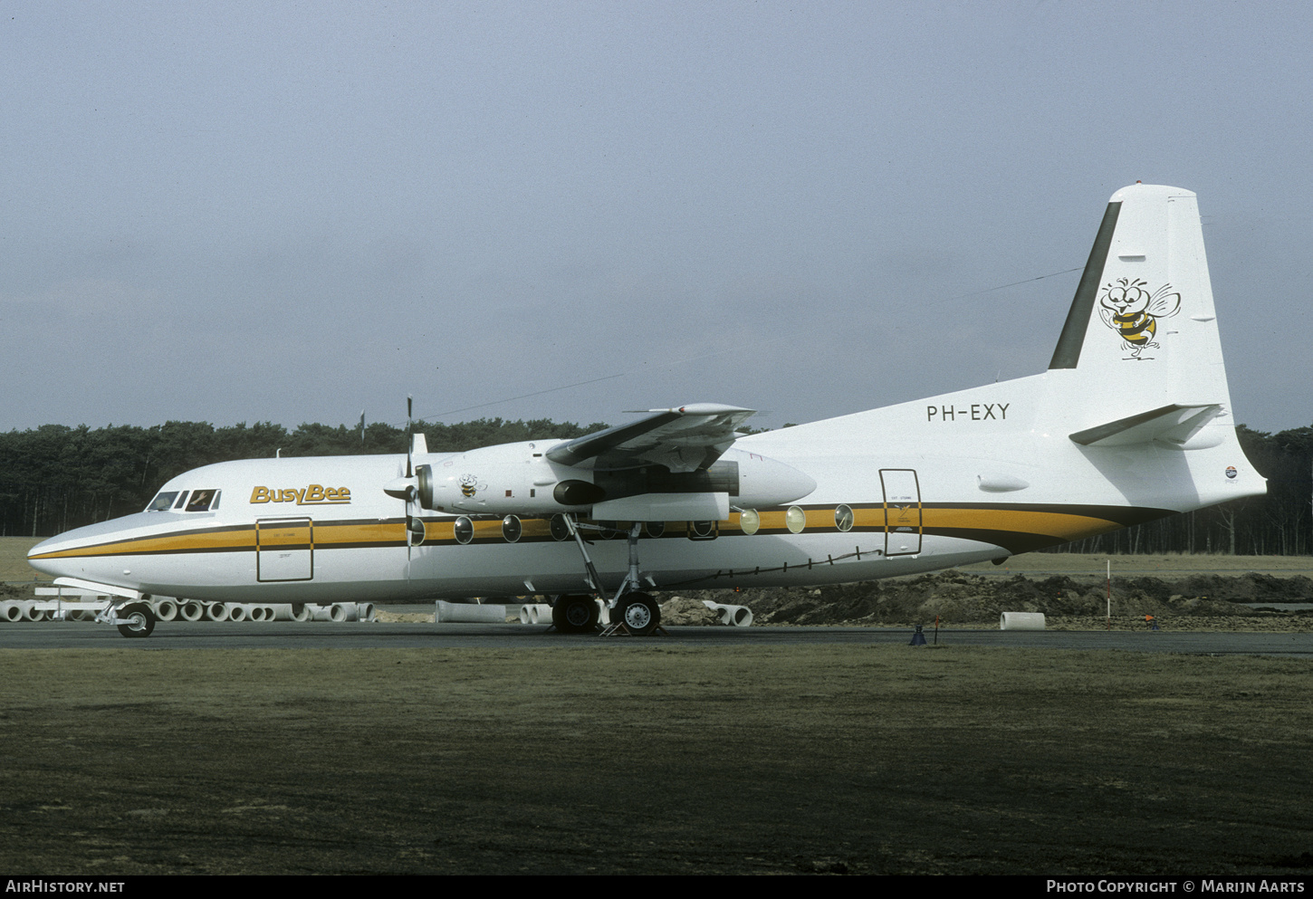 Aircraft Photo of PH-EXY | Fokker F27-200 Friendship | Busy Bee of Norway | AirHistory.net #591731