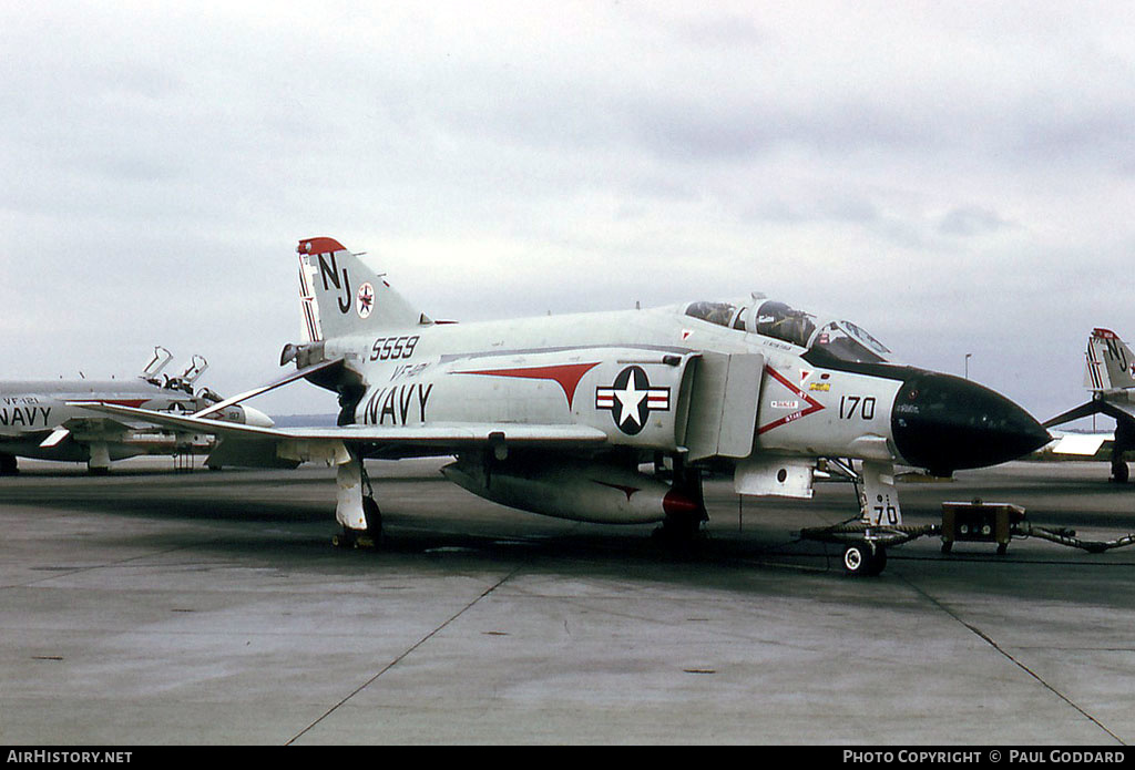 Aircraft Photo of 155559 / 5559 | McDonnell Douglas F-4J Phantom II | USA - Navy | AirHistory.net #591732