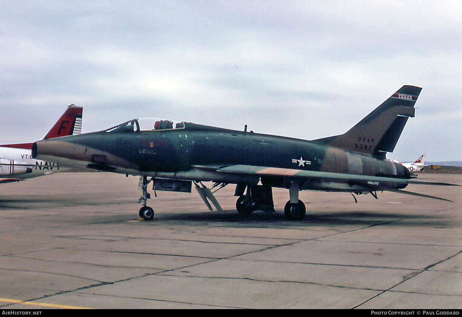 Aircraft Photo of 55-3673 / 53673 | North American F-100D Super Sabre | USA - Air Force | AirHistory.net #591755