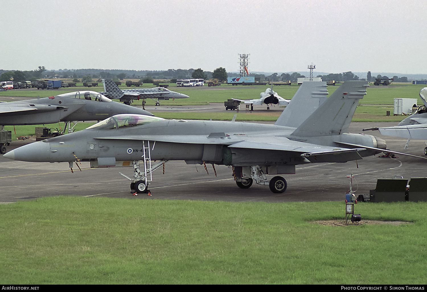 Aircraft Photo of HN-419 | McDonnell Douglas F/A-18C Hornet | Finland - Air Force | AirHistory.net #591780