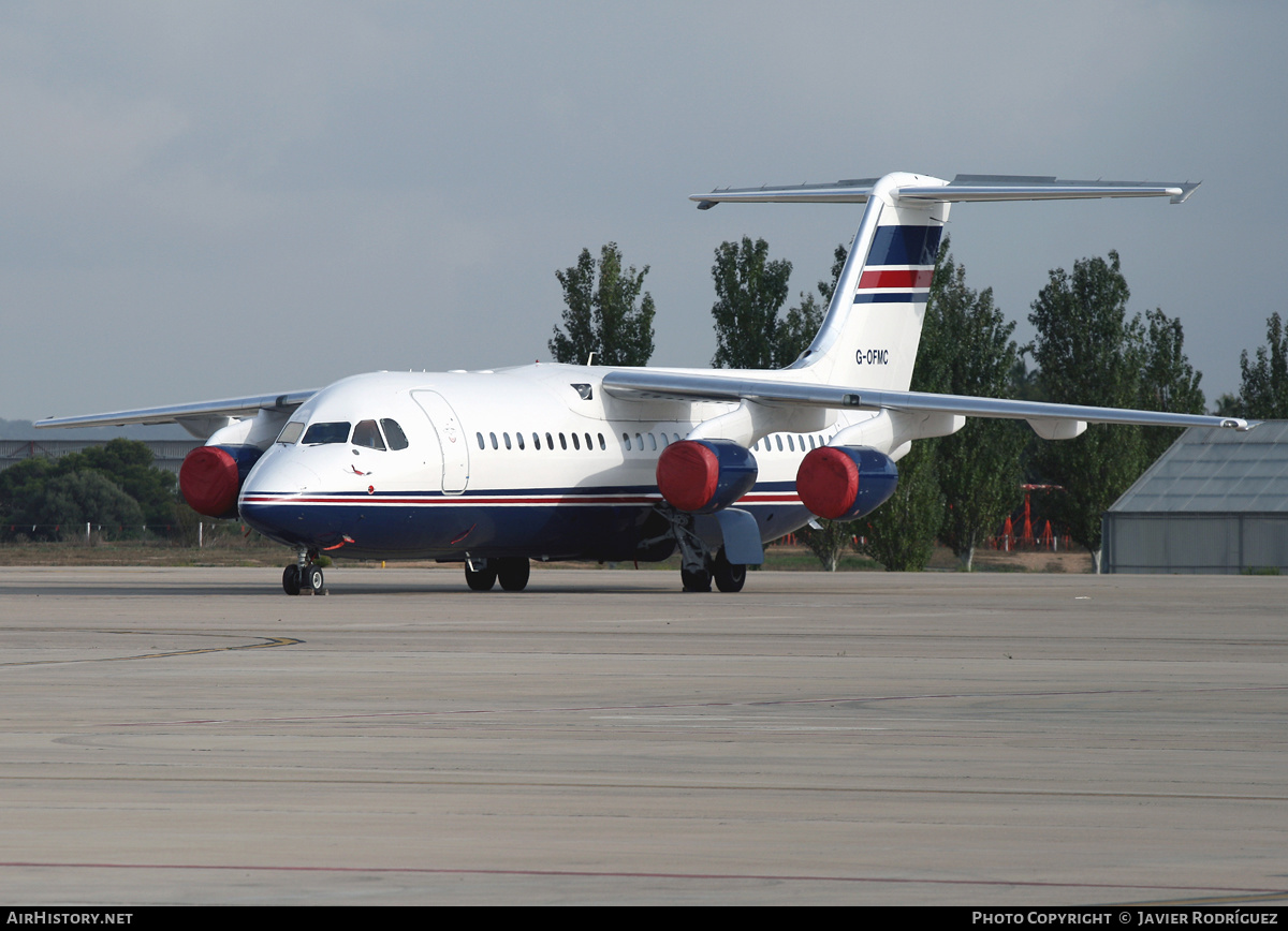 Aircraft Photo of G-OFMC | British Aerospace Avro 146-RJ100 | AirHistory.net #591784