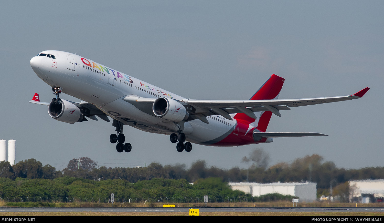 Aircraft Photo of VH-EBL | Airbus A330-203 | Qantas | AirHistory.net #591791
